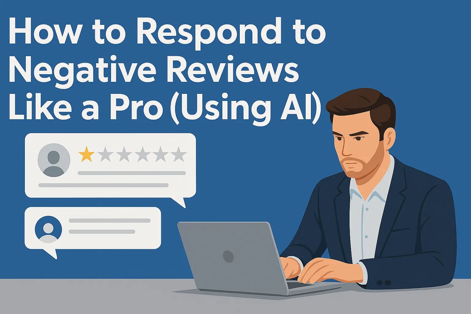 How to Respond to Negative Reviews Like a Pro (Using AI)